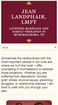 Mobile Screenshot of landphaircounseling.com
